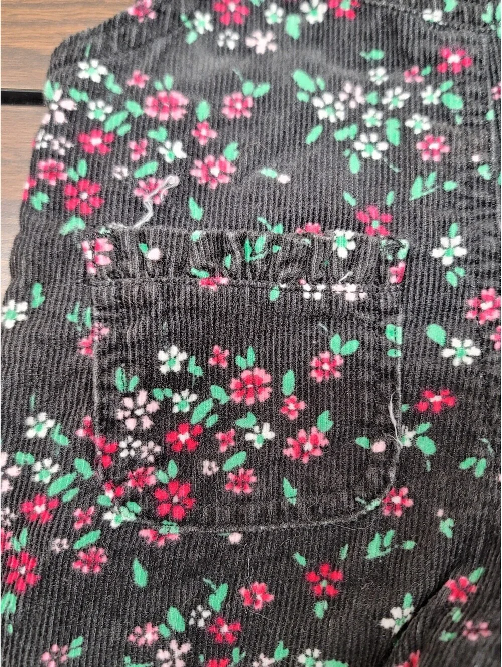 OshKosh B'gosh Floral Corduroy Overalls for Baby
